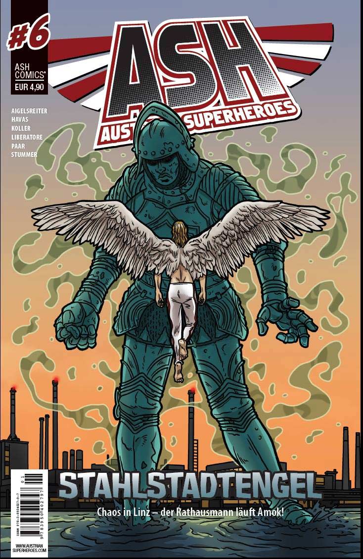 Austrian Superheroes Heft #6 Cover