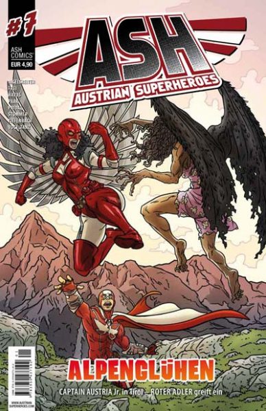 Austrian Superheroes Heft #7 Cover