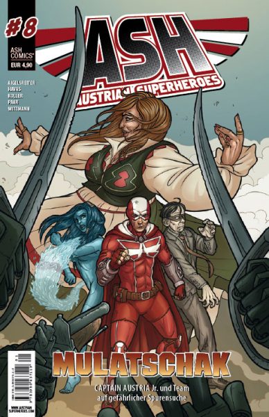 Austrian Superheroes Heft #8 Cover