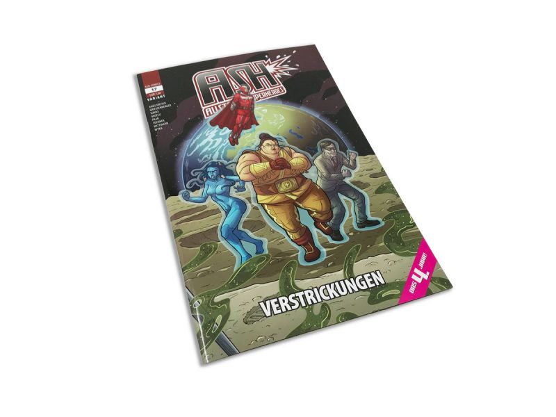 ASH #17 Variant Cover "Wettlauf zum Mond"