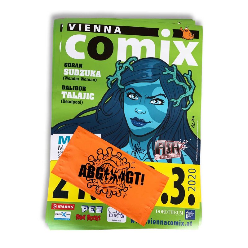 Plakat: Corona 2020 - Ich war nicht dabei!